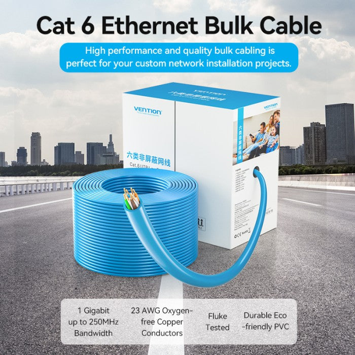 Vention Kabel LAN  RJ45 Cat 6 UTP Ethernet Bulk Cable 305M - IHG