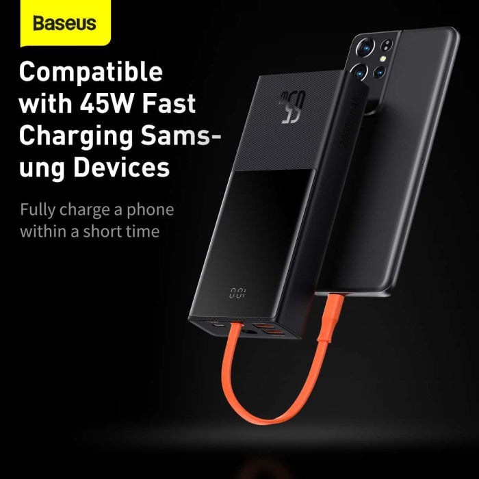 BASEUS Powerbank Elf Digital Display Fast Charging 20000mAh 65W