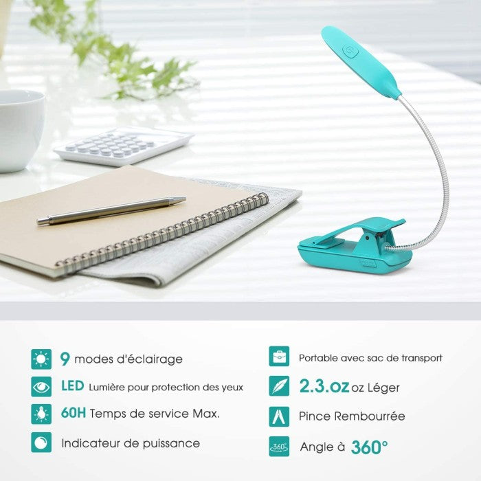 MPOW Topelek Reading 7 LED Book Light - GEHM215