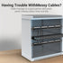 Vention Kabel Manager 1U Rak Server Cable Manager - KHA