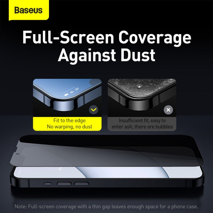 Baseus Tempered Glass Film and anti-spy function For iP 6.7inch