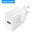 Vention Wall Charger Adaptor USB A 12W EU - FAA