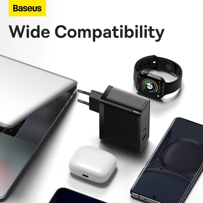 Baseus GaN5 Pro Fast Charger C+U 100W EU