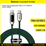 Baseus Display Fast Charging Data Cable Type-C to C 100W 2m - CATSK-C