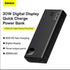 Baseus Adaman Powerbank Metal Digital Display 20000mAh 30w