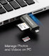 Vention Card Reader All in 1 USB 2.0 480Mbps Micro/SD/TF Type C OTG - CCJ