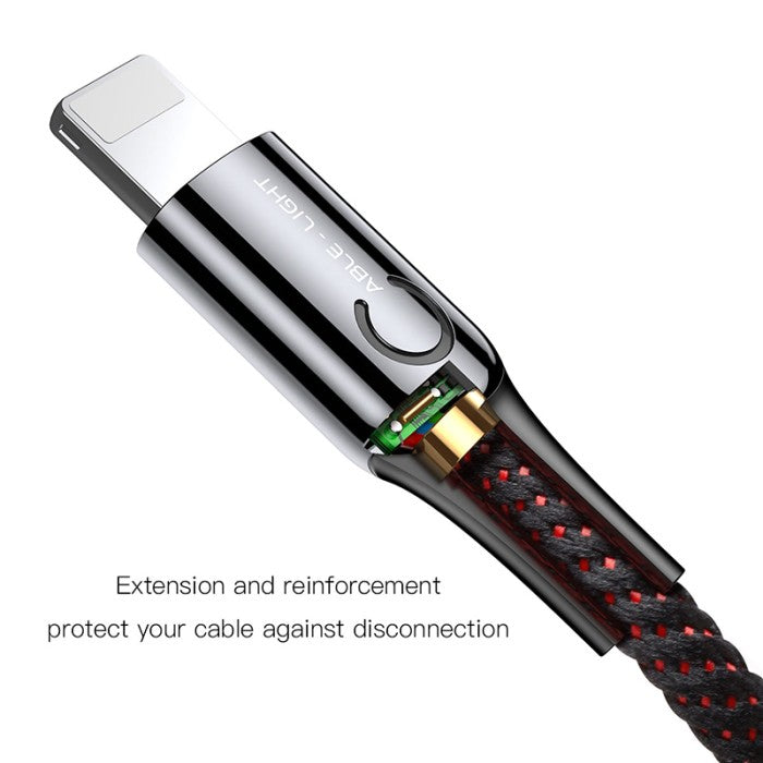 BASEUS C-shaped Light Intelligent Power-off Cable - CALCD