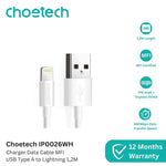 Choetech IP0026 Kabel Charger MFI USB Type A to Lightning 1.2M 120CM