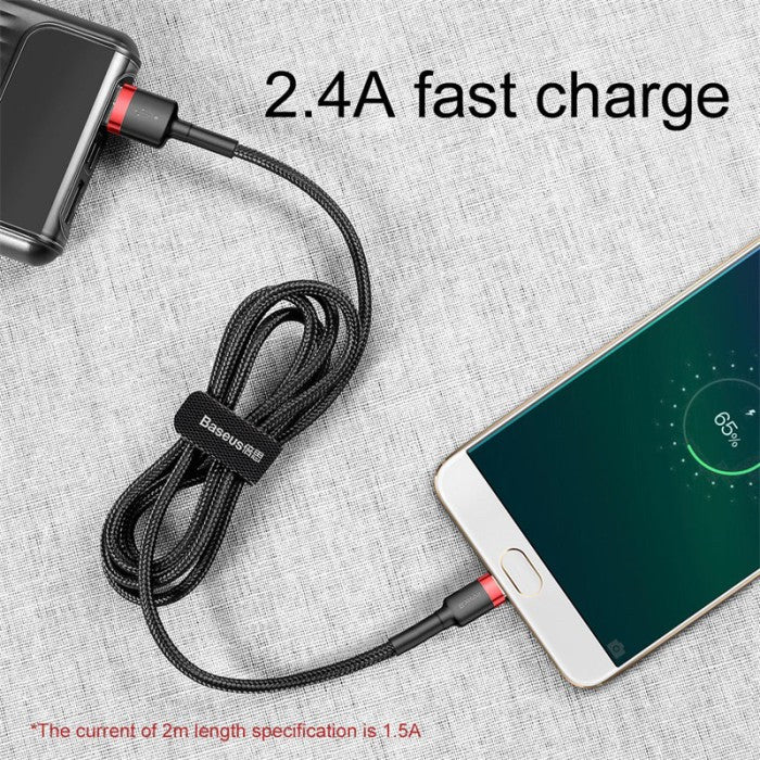BASEUS cafule Cable USB For Micro 1.5A 2M CAMKLF-C
