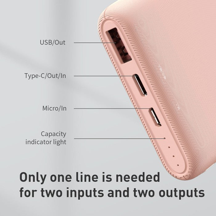 BASEUS Bipow Quick Charge Powerbank PD+QC 10000mAh 18W PPDML