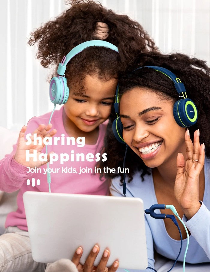 MPOW Headphones CH8 Kids with Microphone 2 Pack