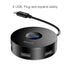 BASEUS round box HUB adapter?Type-C to USB3.0*1+USB2.0*3) CAHUB-G