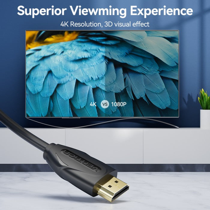 Vention Kabel HDMI Cable to Micro HDMI 4K 30Hz 1M 2M 3M - VAA-D03