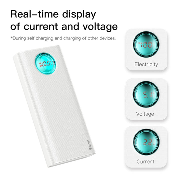 BASEUS Amblight PD3.0 Quick charge powerbank 20000mAh PPALL-L