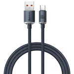 BASEUS Crystal Shine Series Fast Charging USB to C 100w 1.2m CAJY04