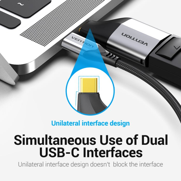 Vention Adapter USB Type C to Displayport/DP Converter Metal Type - TCC