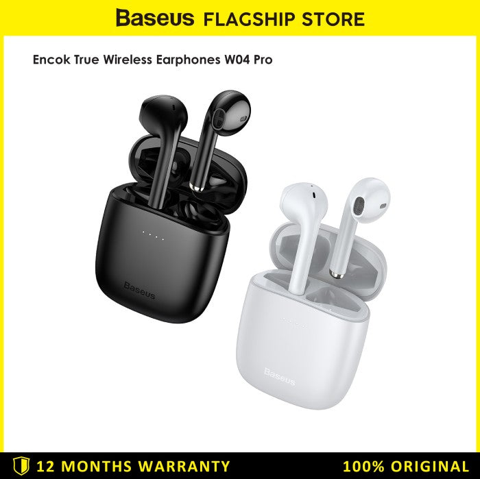 Baseus Encok W04 Pro/Plus TWS True Wireless Earbuds - NGW04P