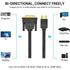 Vention Kabel HDMI to DVI Ultra HD 4K Bi Directional - ABF