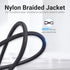 Vention Kabel U-Shaped USB Type C to USB 2.0 A Braided Cable 1M 1.5M 2M 5A Fast Charging  - COH
