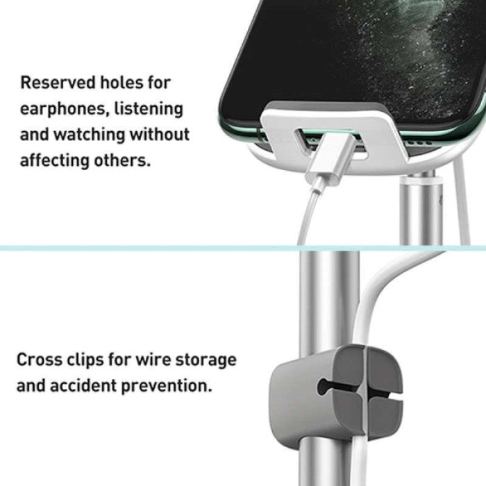 BASEUS Literary Youth Desktop Bracket Telescopic Wireless Chrging SUWY