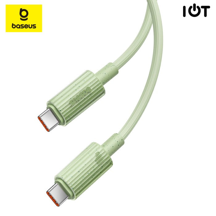 Baseus Kabel Charger Habitat Fast Charging Type-C to Type-C 100W 1m