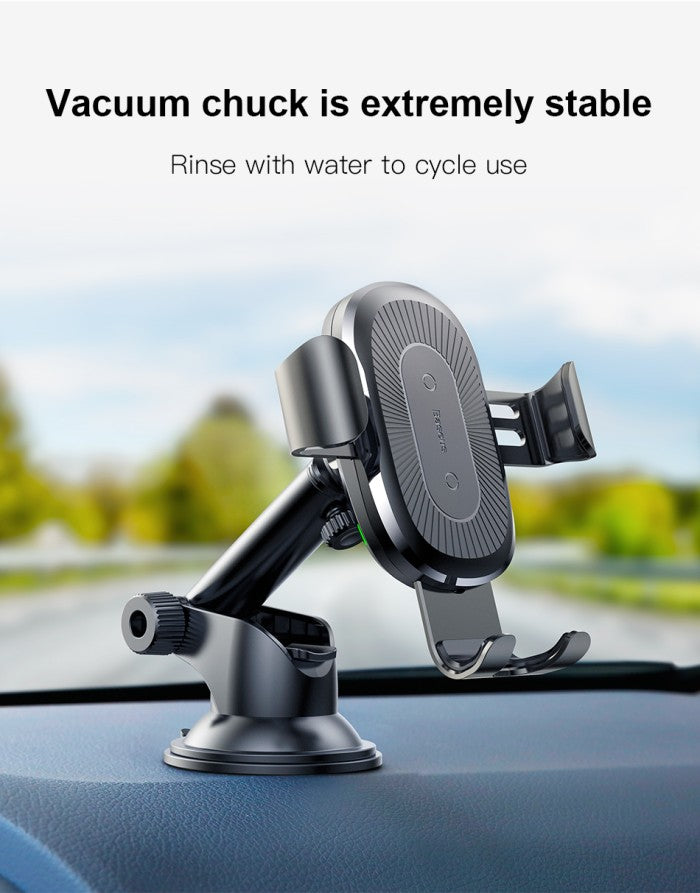 BASEUS Wireless Charger Gravity Car Mount (osculum type) WXYL-A