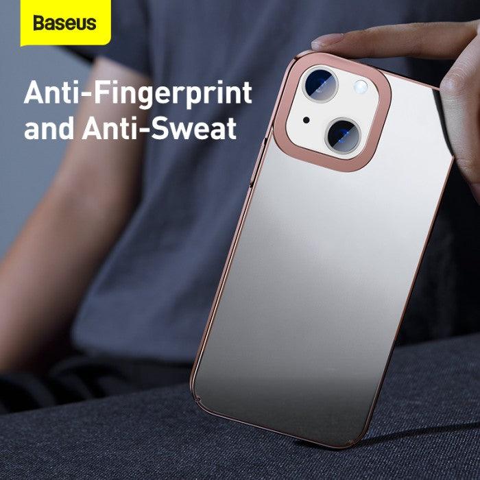 Baseus Glitter Phone Case For iP 13 2021 Pink