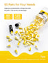 MPOW HP133A Ultra Soft Foam Earplugs 60 Pairs 38dB SNR