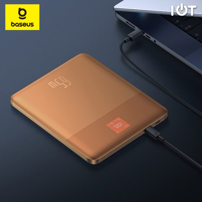 Baseus Blade2 65W Fast-Charging Powerbank 12000mAh With Cable Type C To C 100W