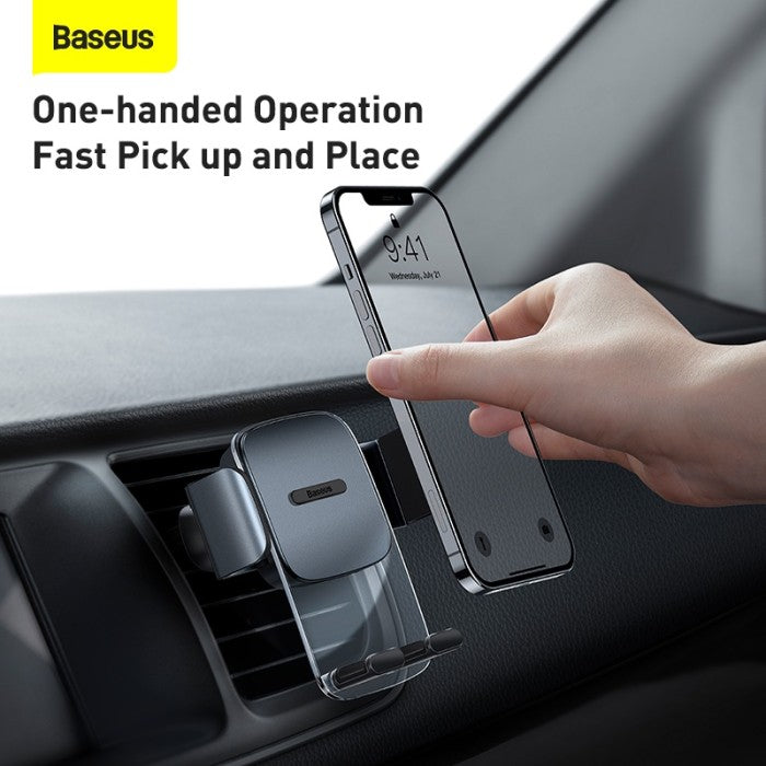 BASEUS Easy Control Clamp Car Mount Holder (Air Outlet) - SUYK0001