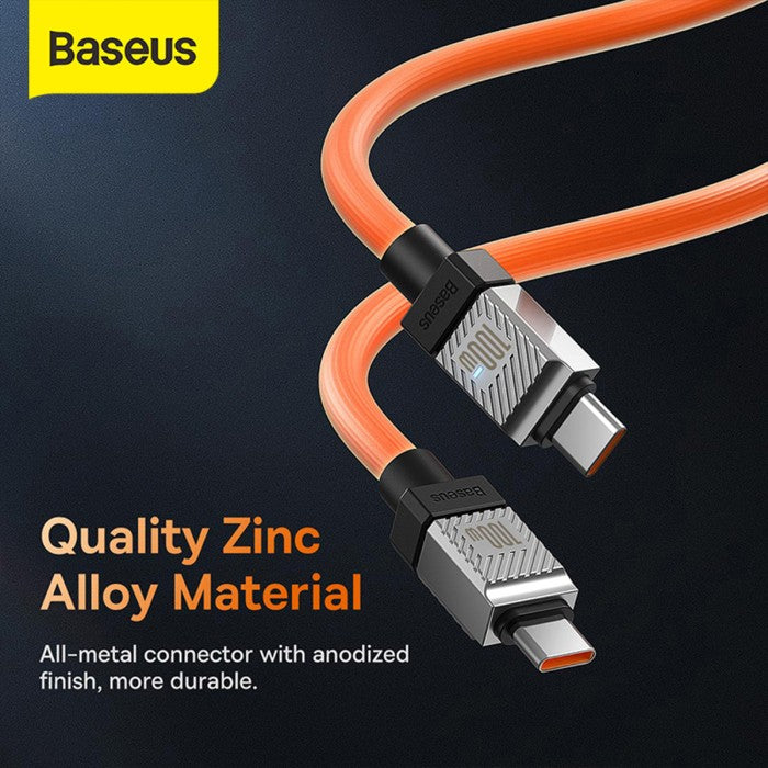 Baseus CoolPlay Series Fast Charging Cable Type-C to Type-C 100W