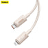 Baseus Kabel Charger Habitat Series Type-C to iP Fast Charger 20W 2m