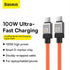 Baseus CoolPlay Series Fast Charging Cable Type-C to Type-C 100W