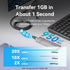 Vention Kabel Extension Cable USB 3.2 Gen2 Type C Male to C Female 5A 10Gbps 4K 60Hz Aluminum Alloy - TRF