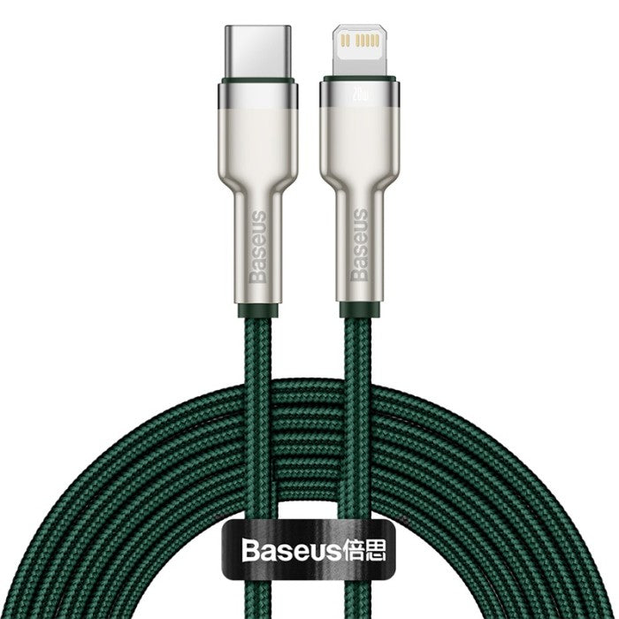 BASEUS Cafule Series Metal Data Cable Type-C to iP PD 20W 2m- CATLJK-B