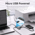Vention USB HUB 2.0 4 Port With Power Supply 4K 60 Hz 480Mbps - CHM