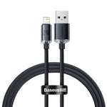 BASEUS Crystal Shine Series Fast Charging Data USB to iP 2.4A CAJY0