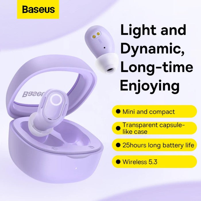 Baseus True Wireless Bluetooth Earphone Mini Earbuds TWS WM02