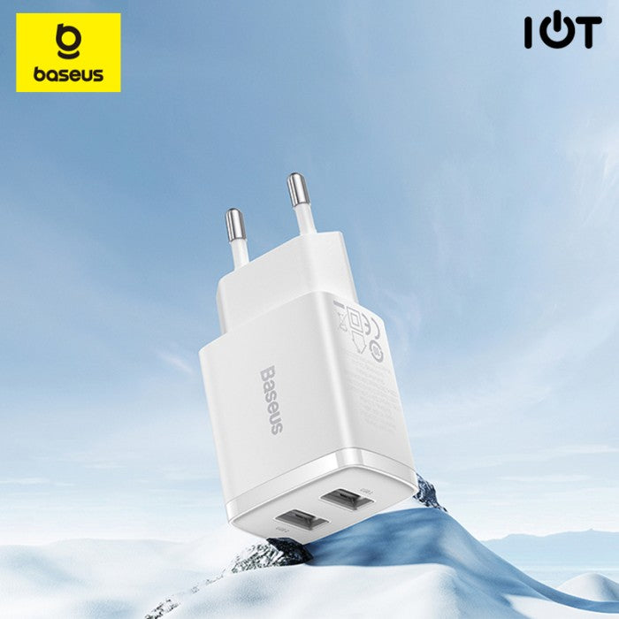 Baseus  Compact  Charger 2U 10.5W EU - CCXJ