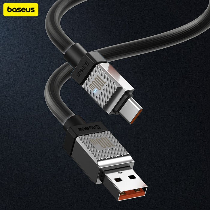 Baseus CoolPlay Fast Charging Data Cable Kabel USB to Type C 100W 1m