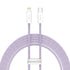 Baseus Kabel data c to ip dynamic series fast charging 20w 1m CALD