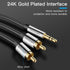 Vention Kabel Adapter Cable Jack Audio 3.5mm Male to 2 RCA Male High Quality 1M 2M 3M 5M 8M - BCF
