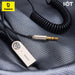 Baseus BA01 Car Wireless Audio Receiver Cable Jack AUX  3.5mm