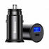 Baseus Quick Car Charger Circular Metal A+C PPS 30W