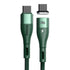 BASEUS Zinc Magnetic Safe Data Cable Type-C to C 100W 1.5m - CATXC-Q