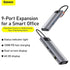 BASEUS Metal Gleam Series 9-in-1 Multifunctional Type-C HUB Docking