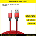 Baseus Yiven Kabel Charger USB Type A to Type C 1.2M - CATYW