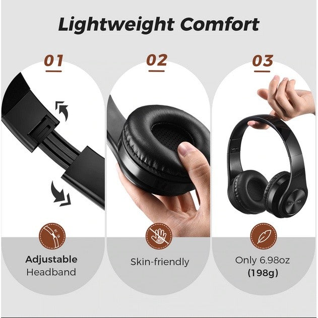 Mpow SOULSENS Wireless Headphones - SLBH494CB
