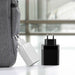 BASEUS Mirror Lake Digital Display 4USB Travel Charger 30W EU CCJMHB-B