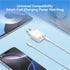 Vention Kepala Charger 1C 30W PD QC EU Bundling Kabel USB Type C to C 3A 60W 480Mbps 1M Braided Cable - G18